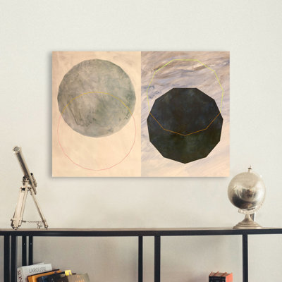 Minimal & Geometric: Morfi by Patrizia Novello - No Frame Print on Canvas