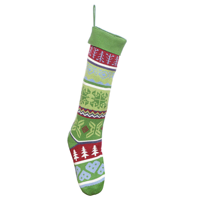 Fair Isle Stocking