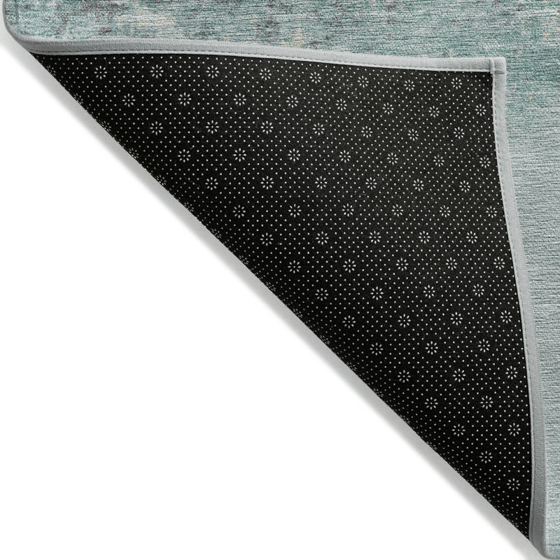 Machine Washable Indoor/Outdoor Eden ACN2214 Striped Rug, Rectangle 8' x 10'