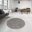 Tapis gris tissé à la machine-416370163