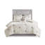 Literie 6 pièces - Coton réversible avec broderie-120264946