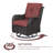 Kenji Wicker 7 - Person Patio Conversation Sets with Cushions-699574111