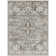 Mikel Traditional Dark Gray Area Rug