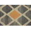 Tapis kilim en laine tissé à la main Trellis 5 x 7