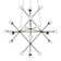 Proton 18 - Light Dimmable LED Sputnik Sphere Chandelier