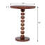 Mango Wood Round End Table, Honey