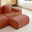 Repose-pieds moderne en velours-1296911171
