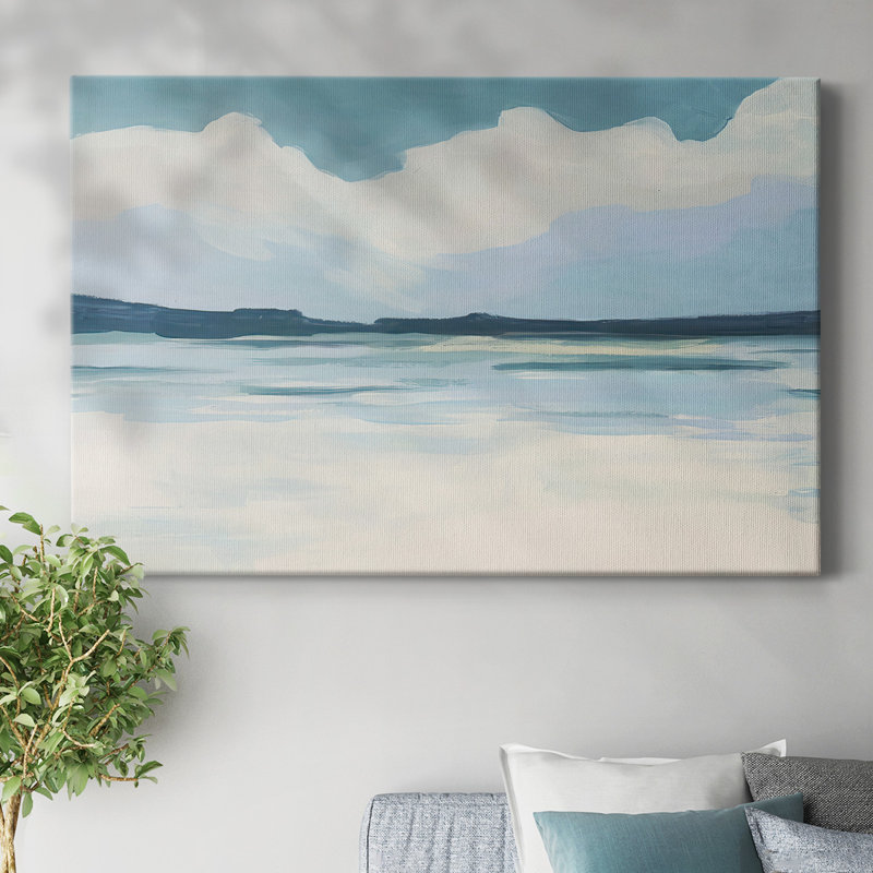 Toile tendue crème Coastline I-Gallery, H 12 po x l 18 po