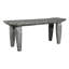 Banc en bois Uttermost Fade To Black
