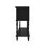 Console Farmhouse en bois avec tiroirs et armoire pour l'entrée et le salon-654365706