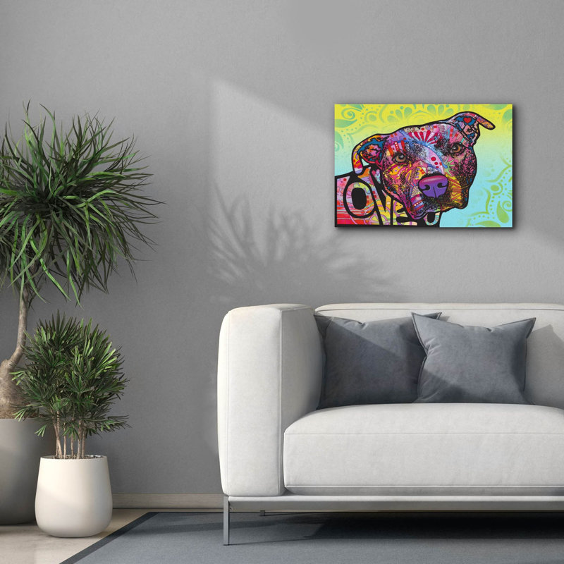 " Love You Pit Bull " Print