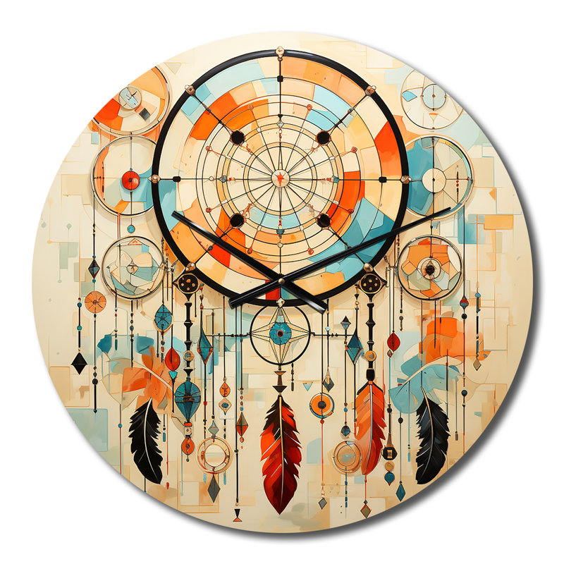 Horloge murale Comiskey - Paysages, Moyenne