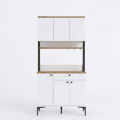 Garde-manger de 36 po de largeur pour rangement et rangement de cuisine