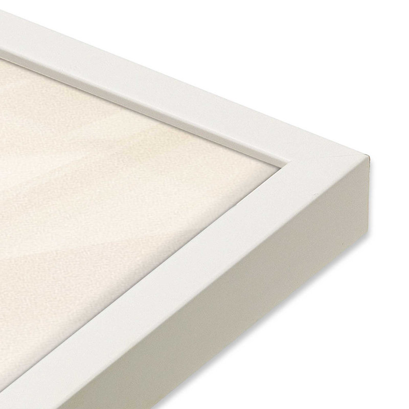 Silencieux sérénité III, Cadre opaque blanc, H 37 po x l 25 po