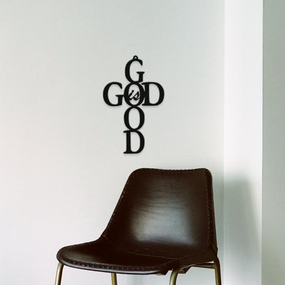 God Is Good Cross Wall Décor