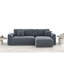 4 Seater Velvet Sofa Bed-651463499