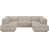 Tissu beige sélectionné