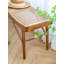 Banc en bois massif et canne Brylynn-1141866678