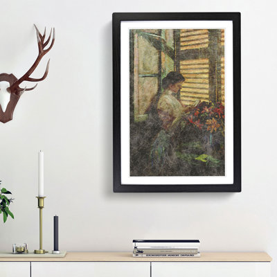 Happy Morning by Fujishima Takeji - Framed Print
