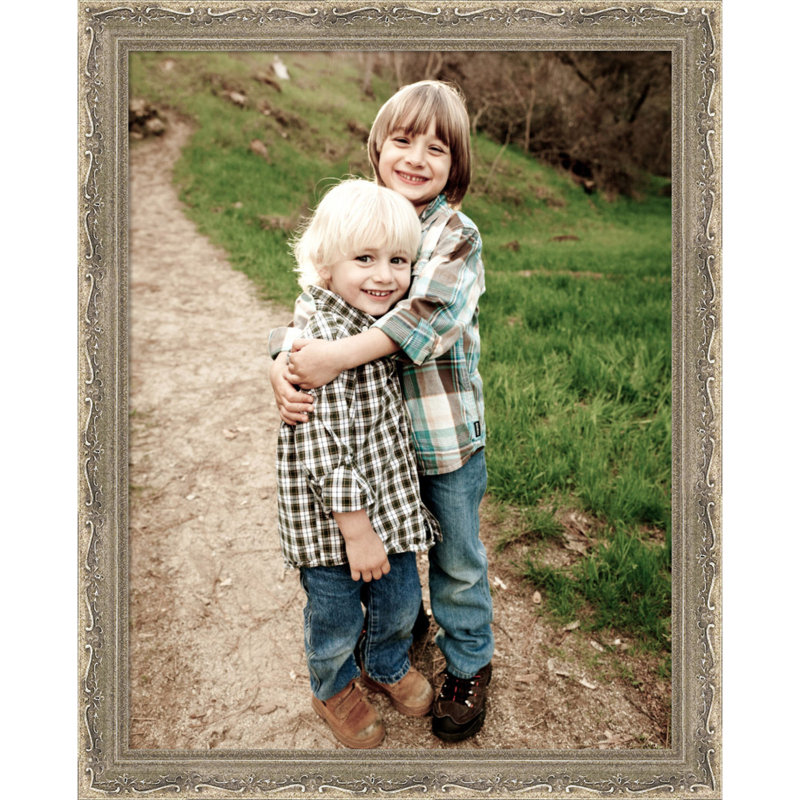 Cadre photo Mila, 11 x 14, Mila argent foncé