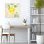 Art mural abstrait et floral-129003818