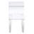 Ghost 15.75'' W Poly Methyl Methacrylate Nightstand-5282616