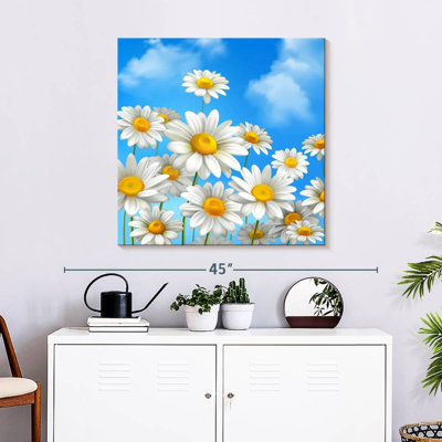 Harnek, ciel bleu, marguerites