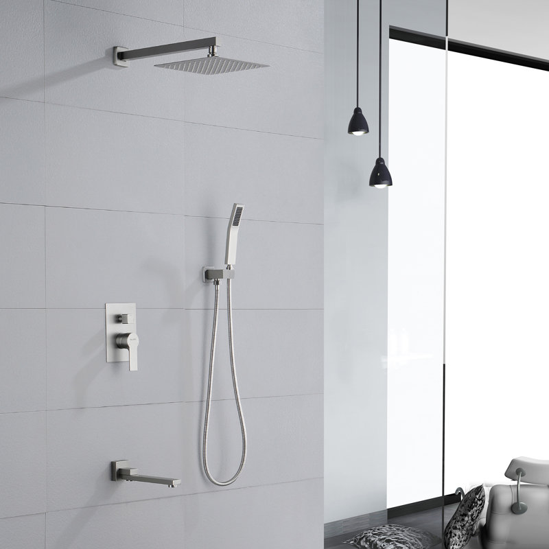 Shower System, Brushed Nickel