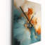 Horloge murale Teal Orange Bold Energy V - Abstract Collages-99632370