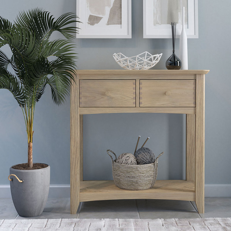 Ortiz 80cm Solid Wood Console Table