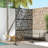 Cavon 198cm H x 122cm W Steel Privacy Screen Included
