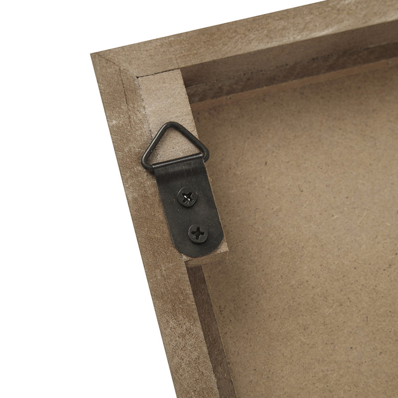 Panneaux muraux intérieurs à deux tons avec élément de décoration de feuille dimensionnel 2 en bois naturel 