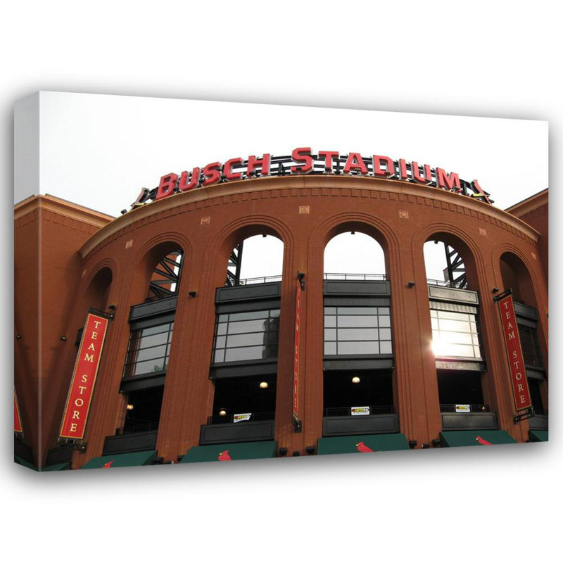 Busch Stadium, 28" H x 37" W