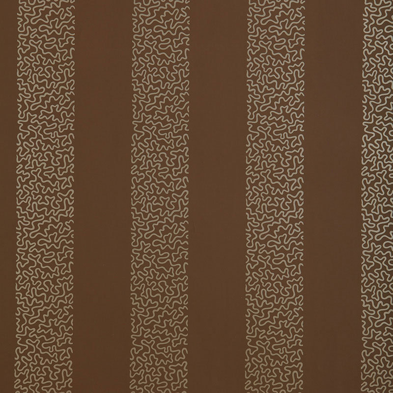 Beekman Stripe Wallpaper, Truffle