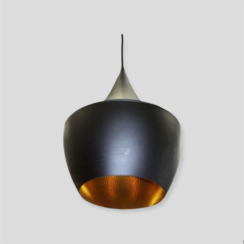 1 - Light Black Single Pendant