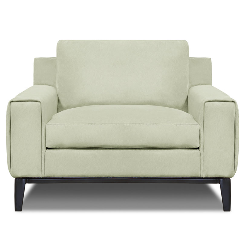 Como Chair And A Half, White (Dreamer), Satin Dark Bronze