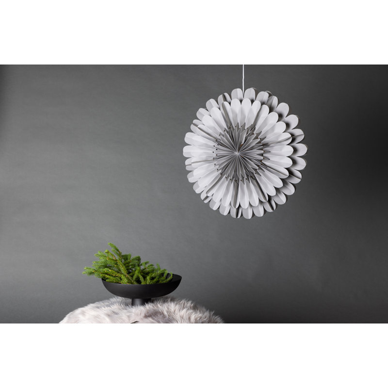Ellent 1 - Light Geometric Pendant, Dark Grey