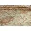 Tapis vert / beige / brun en laine noué à la main de conception unique 8 pi 9 po x 12 pi 11 po