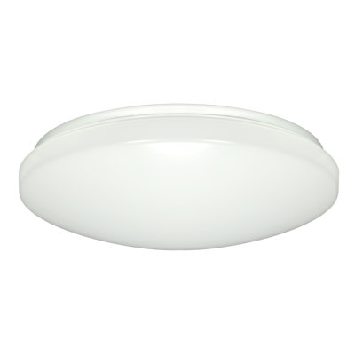 Plafonnier encastré simple 1 lumière 14 po