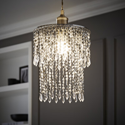 30cm H Plastic Novelty Pendant Shade ( Clip On )
