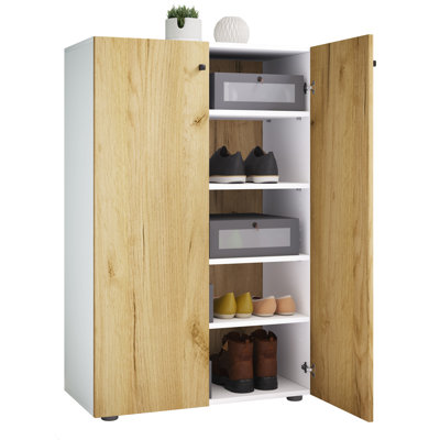 10 Pair Shoe Storage Cabinet
