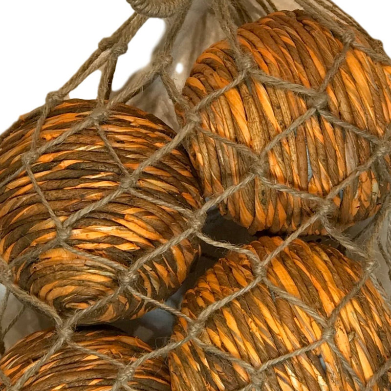 Ensemble de bourre 4 vase Amatista, Mandarine