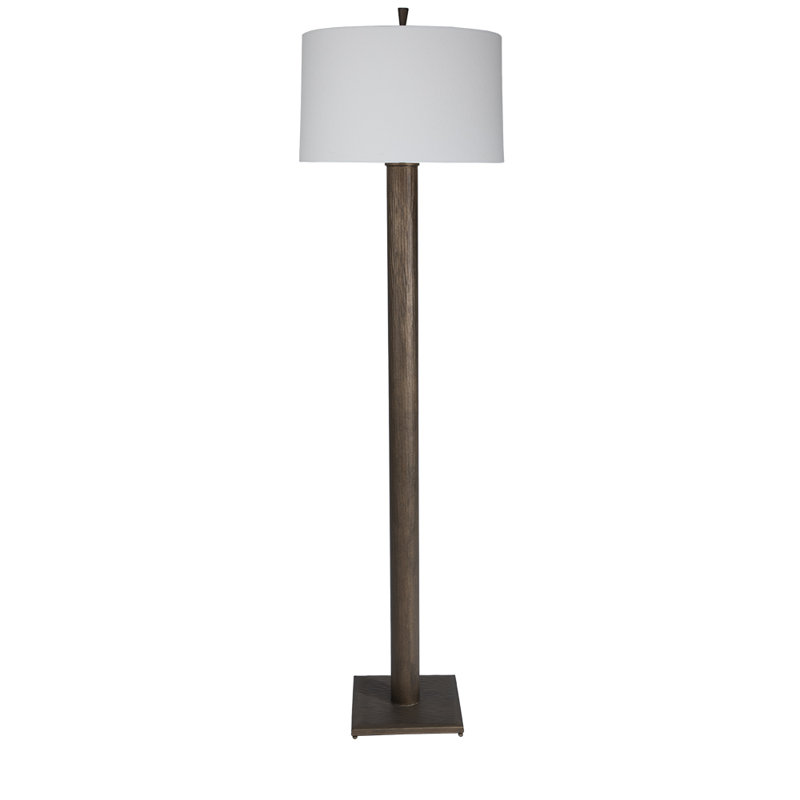 French Floor Lamp, Bronze