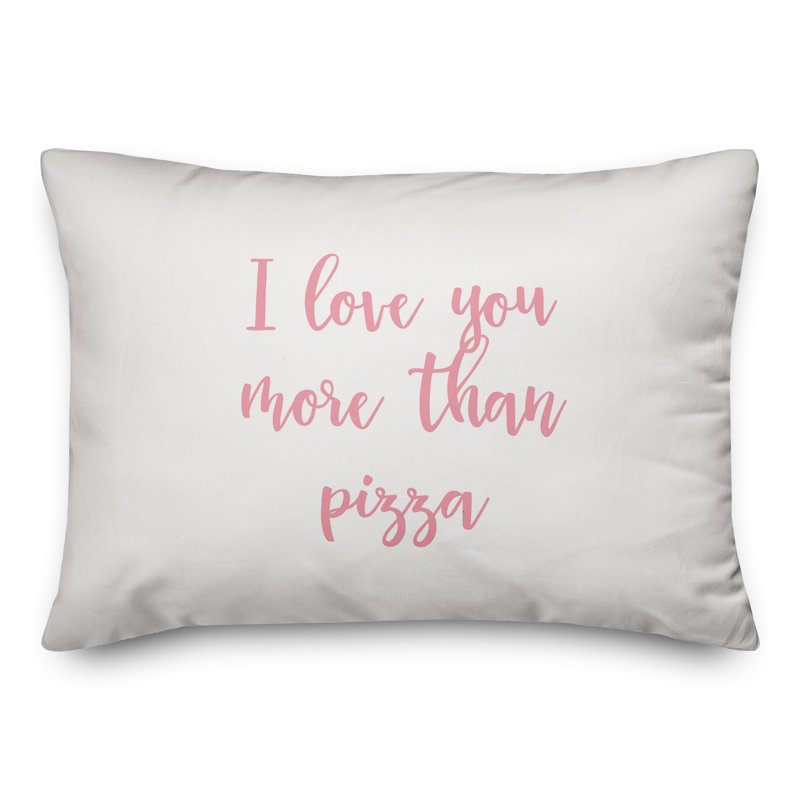 Throw Pillow, Pink/White
