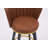 360° Swivel Upholstered Counter Height Bar Stools(Set Of 2)-657991744