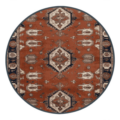 Tapis brun lavable à la machine