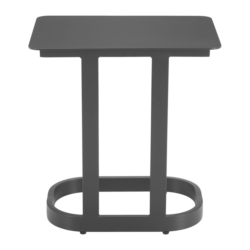 Friss End Table Black, Black