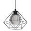 Burton 1 - Light Black Lantern Pendant