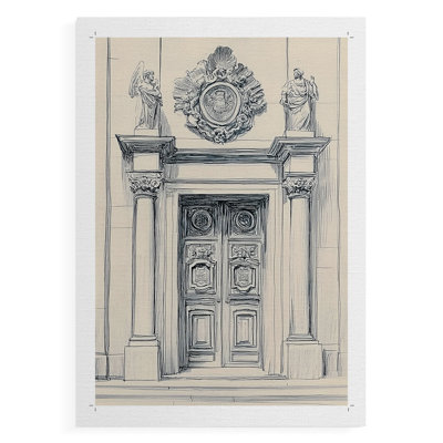 Paysages série XXV - impression sur toile seulement - non encadrée