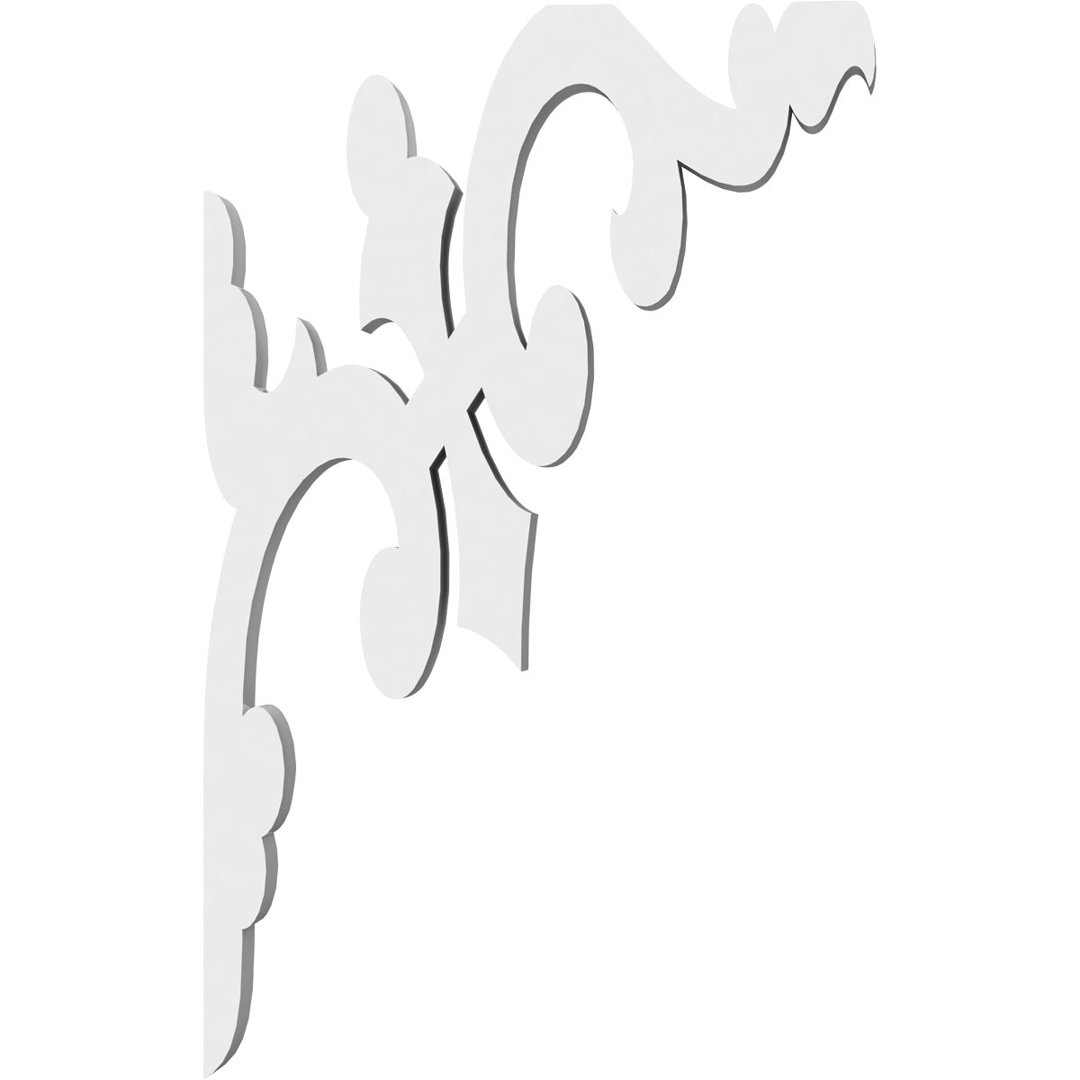 Milton Architectural Grade PVC Bracket Ekena Millwork 